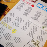 Santa Catrina Menu