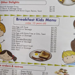 Zielona Dolina Menu