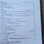 Nad Stawem Menu