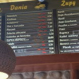 Szałas Menu