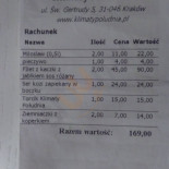 U Martusiowej Menu