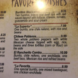 Wozownia Menu