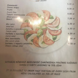 Hotelowa Wloska Vesta Menu