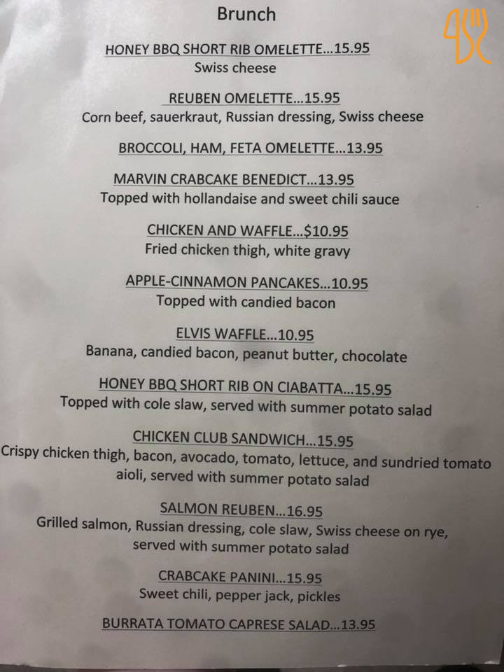 Dobry Zbeer Menu