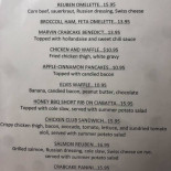 Dobry Zbeer Menu