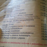 U Wiedźmy Menu