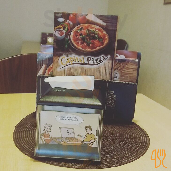 Capital Pizza Menu