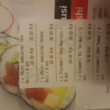 Hoshi Sushi Carte