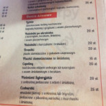 Matryoshka Cardápio