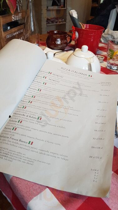 Cafe Bazylia Menu