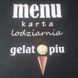Kawiarnia Gelatopiu Carte