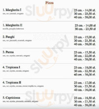 Pizzeria Sycyliana Menu
