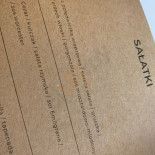 Pesto Menu