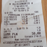 Pizzeria Aleksandria Menu