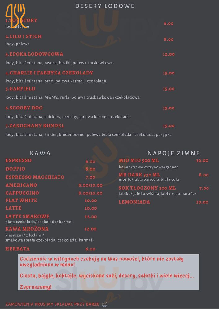 Iron Dog Cafe Bistro Menu