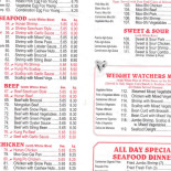 Sushi Master Menu