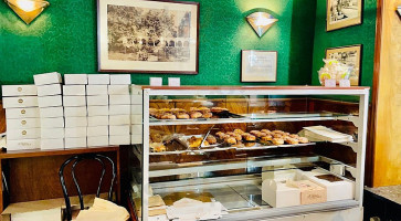 A Blikle Cafe inside