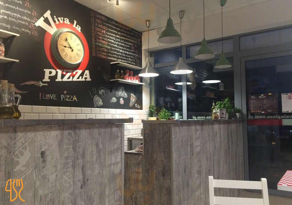 Viva La Pizza Menu