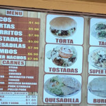 Nightburger Menu