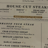 Burgeromania Menu