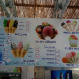 Pacyfic. Lodziarnia. Kawiarnia Menu