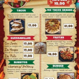 Rancho Mexico Tacos Menu