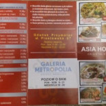 Asia Hoanmy Menu