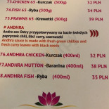 Staromiejska Menu