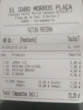 Morski Zajac Menu