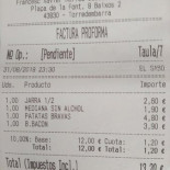 Morski Zajac Menu
