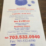 Kuchnia Rabarbar Menu
