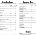 Aleje Smaku Pizza Menu