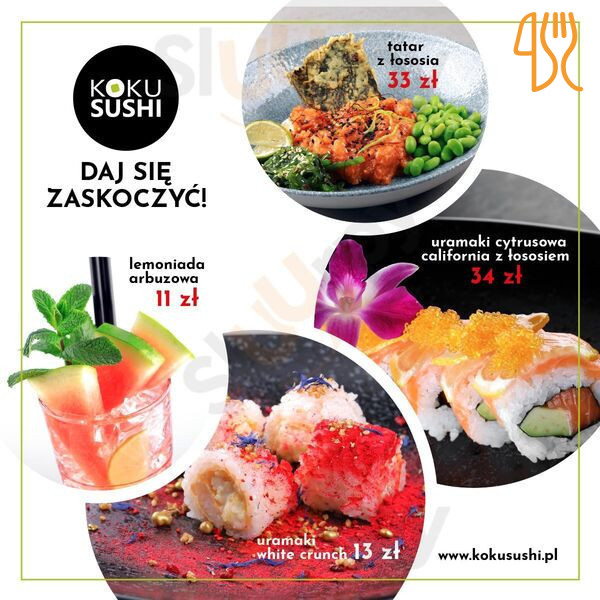 Koku Sushi Menu
