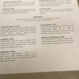 Tawerna U Faryja Menu