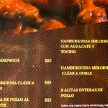 Business Lounge Menu