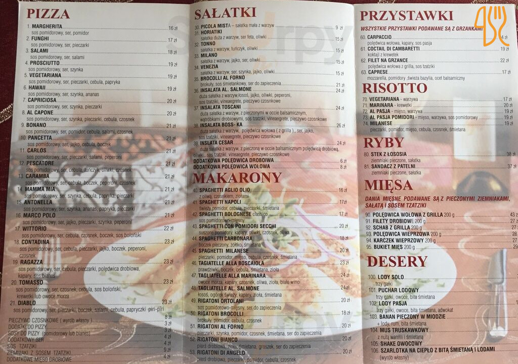 Tandem Menu