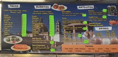 Biprostal menu