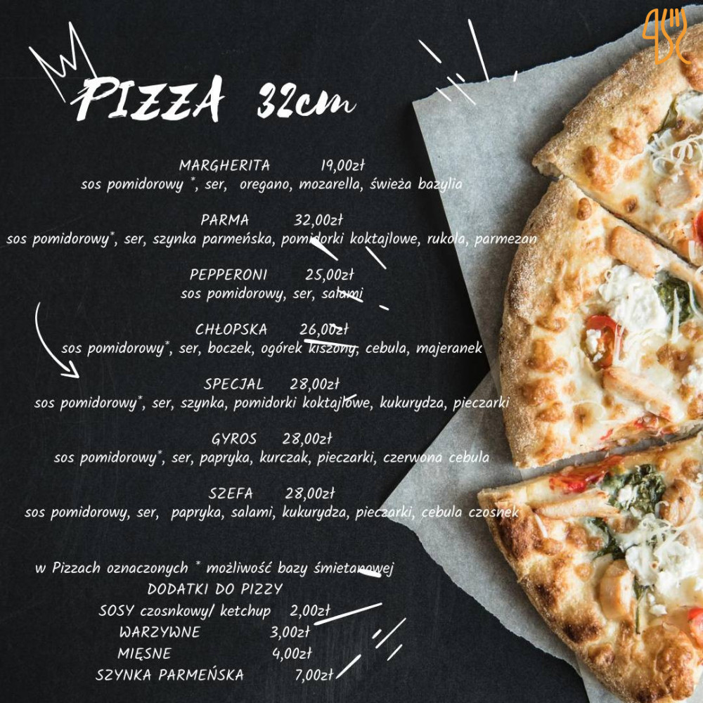Zajazd Parkosz Menu