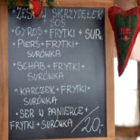 Jakubcowka Menu