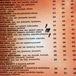 Pizzeria Pasi-brzuszek Menu