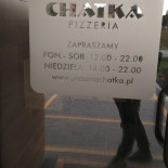 Pizzeria Chatka Menu
