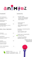 Animusz Cafe Carte