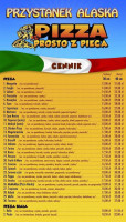 Przystanek Alaska Cardápio