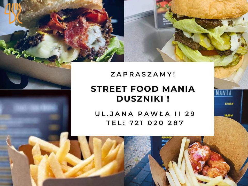 Street Food Mania Duszniki Menu