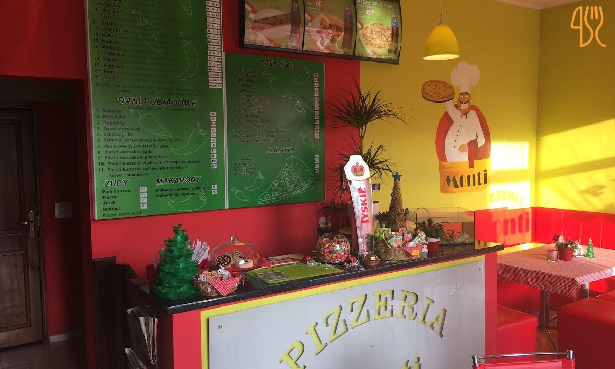 Pizzeria Monti Menu