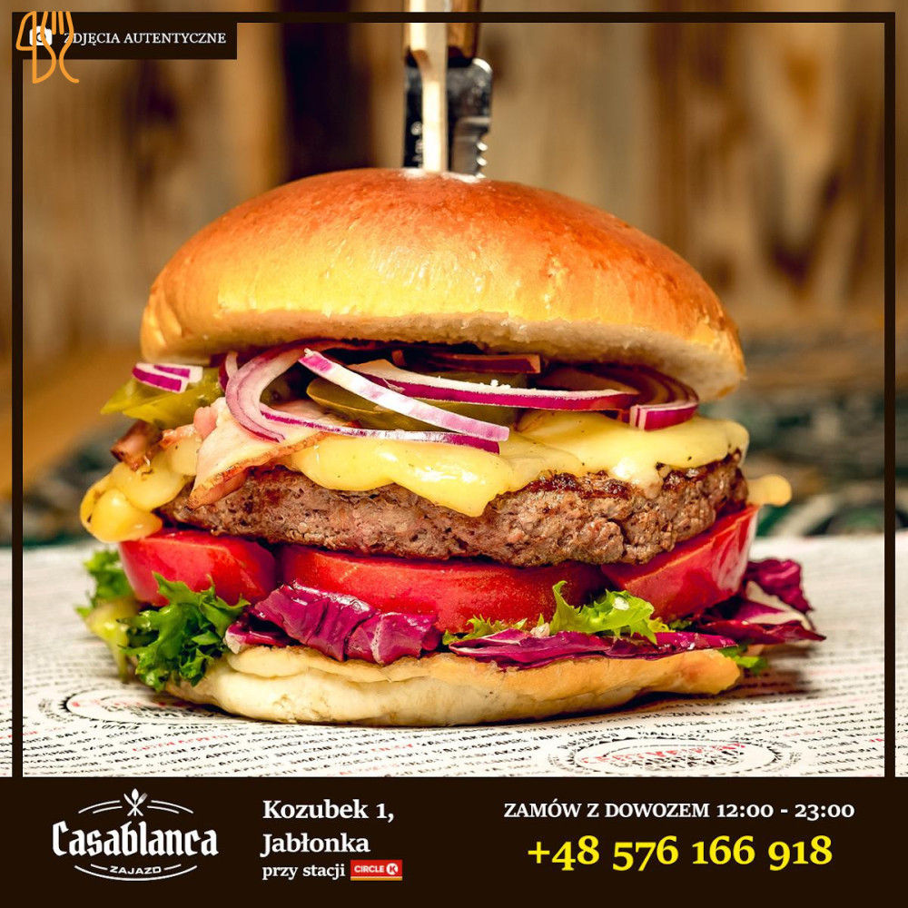 Zajazd Casablanca Menu
