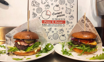 Ćwierć Pizza Comida