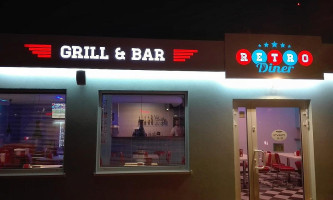 Retro Diner Exterior