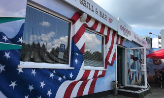 Retro Diner Exterior