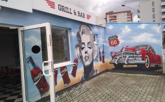 Retro Diner Exterior